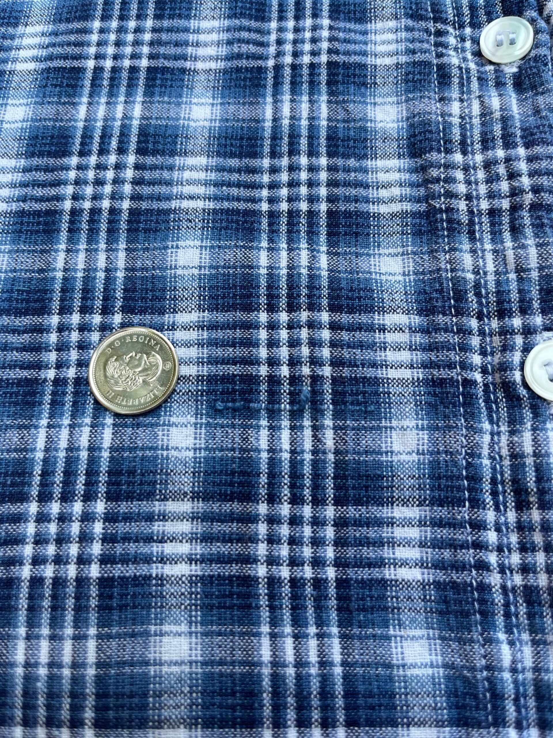 90s vintage plaid flannel vest