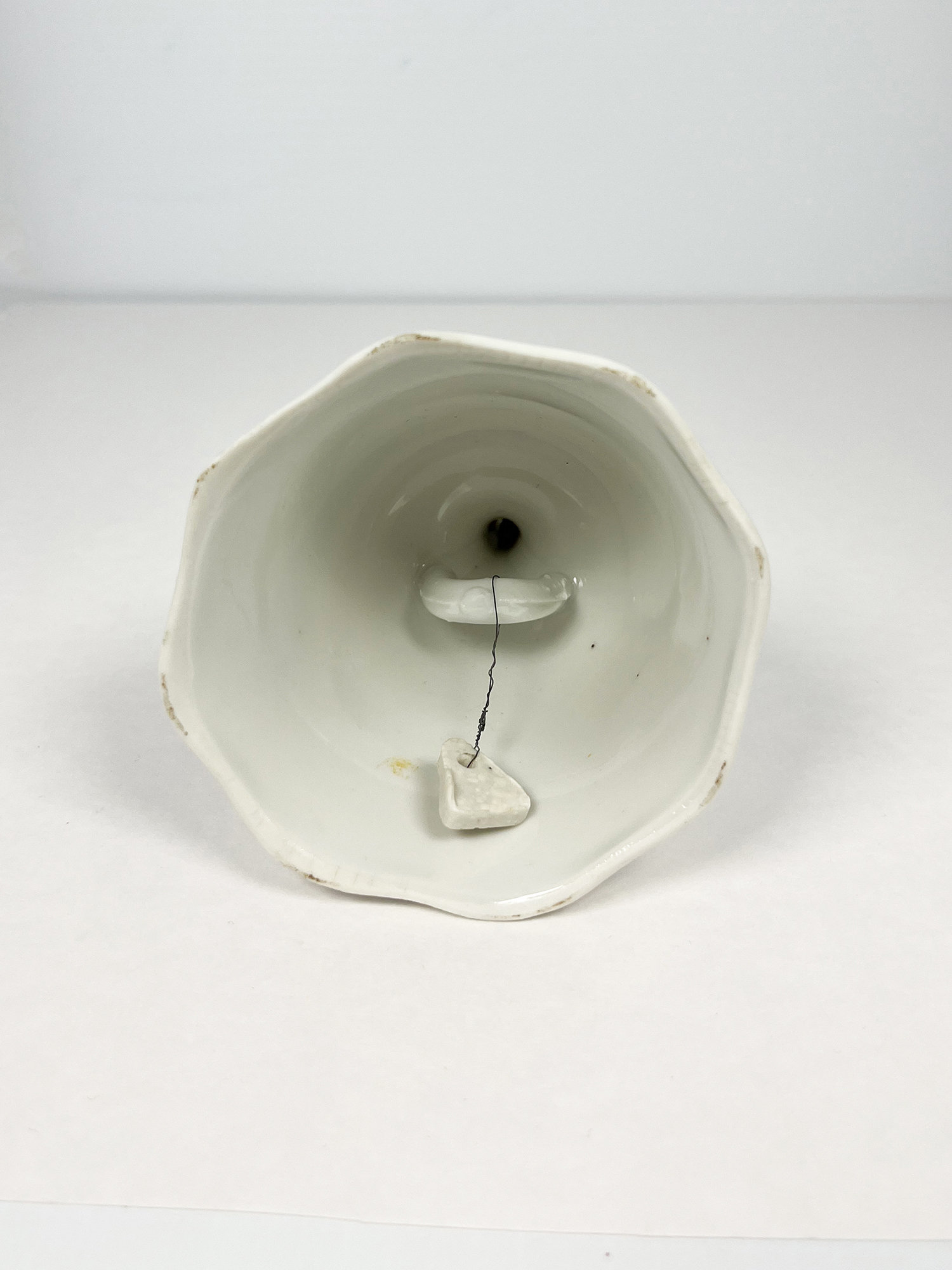 80’s vintage ceramic rainbow bell