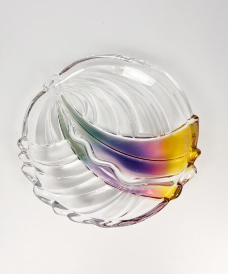 Vintage art glass plate